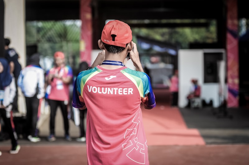 Ministry volunteers in a community setting